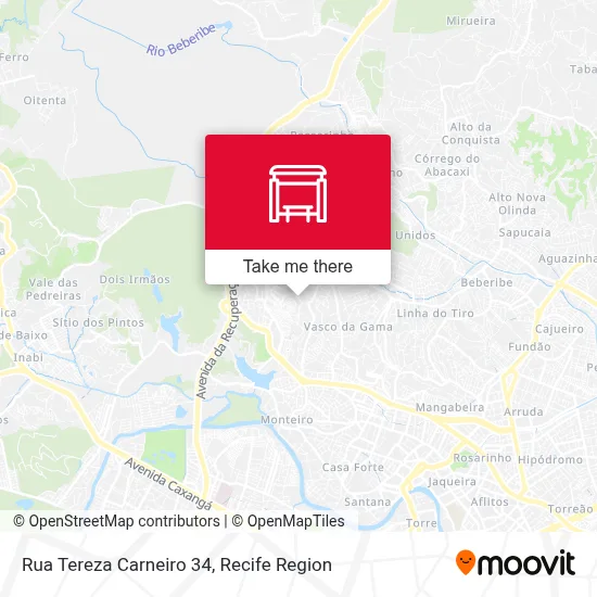 Rua Tereza Carneiro 34 map