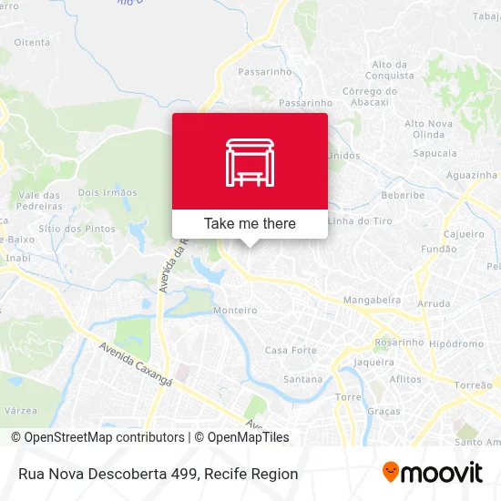 Rua Nova Descoberta 499 map