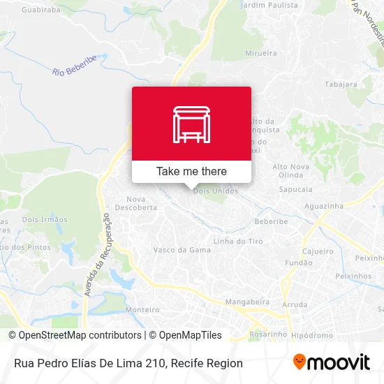 Rua Pedro Elías De Lima 210 map