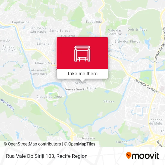 Rua Vale Do Siriji 103 map