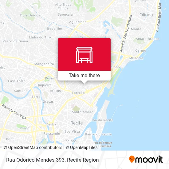 Rua Odorico Mendes 393 map