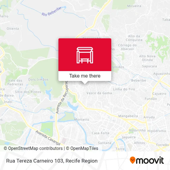 Rua Tereza Carneiro 103 map