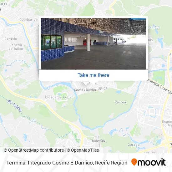 Terminal Integrado Cosme E Damião map
