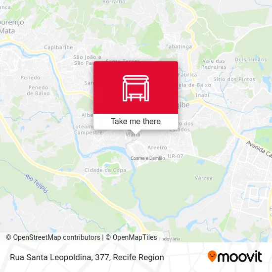 Rua Santa Leopoldina, 377 map