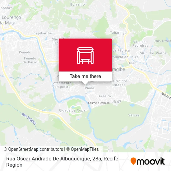 Rua Oscar Andrade De Albuquerque, 28a map