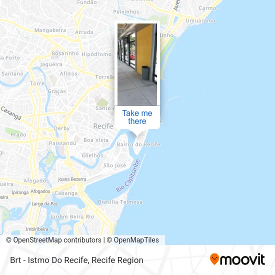 Brt - Istmo Do Recife map