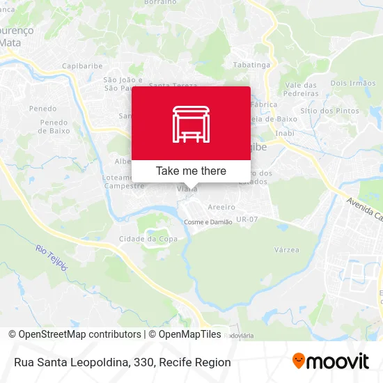 Rua Santa Leopoldina, 330 map