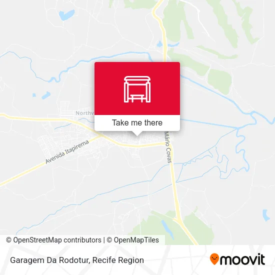 Garagem Da Rodotur map