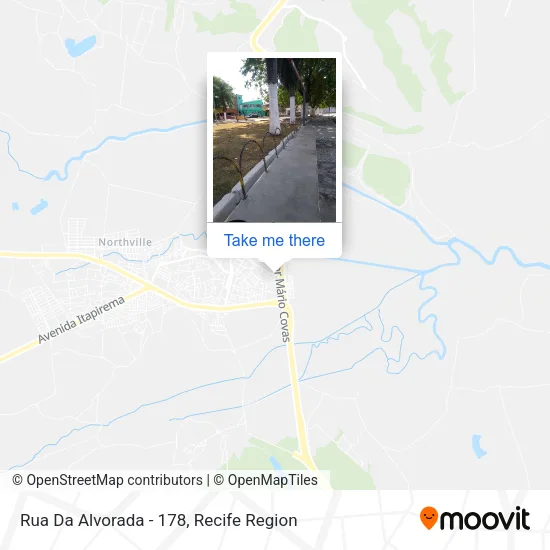 Rua Da Alvorada - 178 map