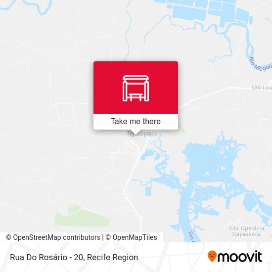 Rua Do Rosário - 20 map