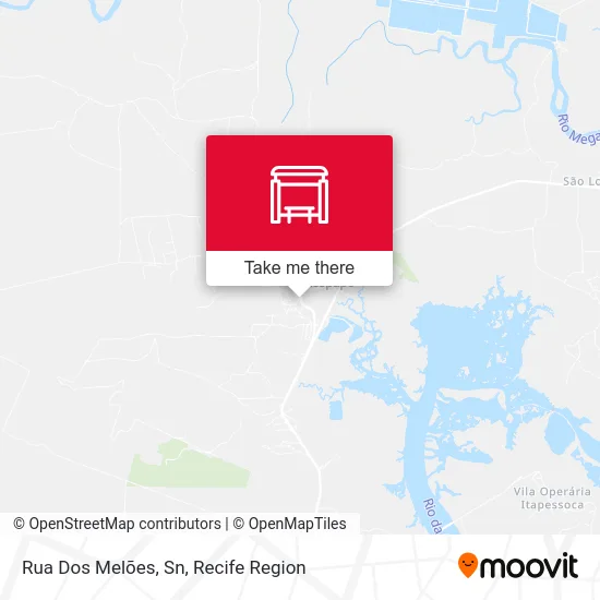 Rua Dos Melões, Sn map