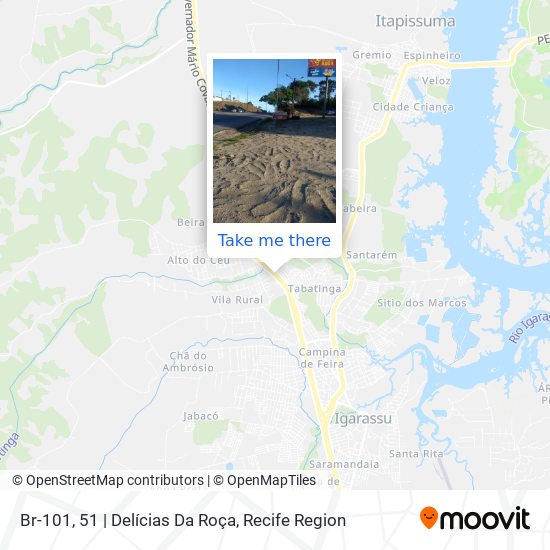 Br-101, 51 | Delícias Da Roça map