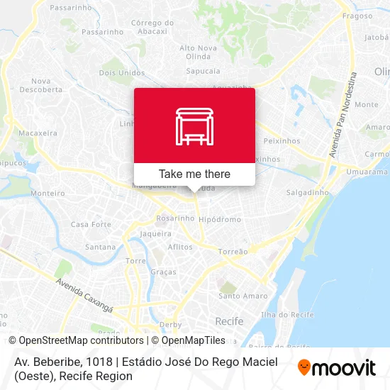Av. Beberibe, 1018 | Estádio José Do Rego Maciel (Oeste) map