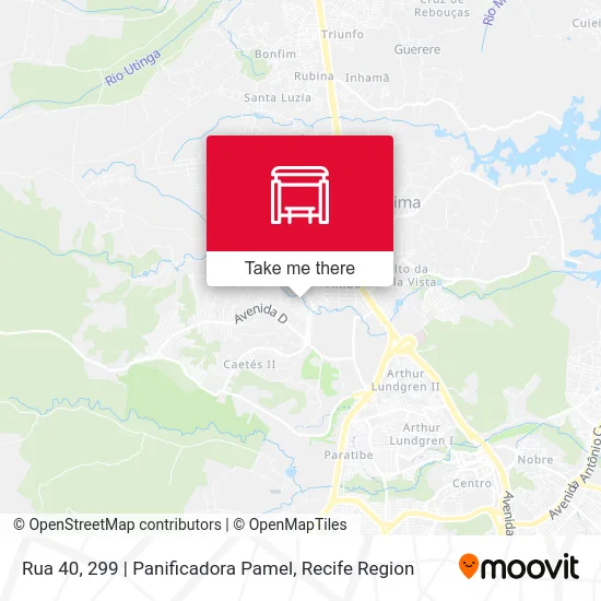 Rua 40, 299 | Panificadora Pamel map