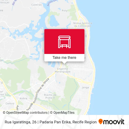 Rua Igaratinga, 26 | Padaria Pan Erika map