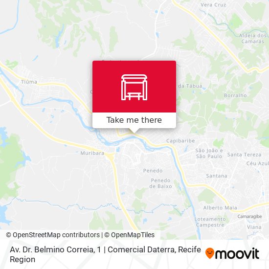 Av. Dr. Belmino Correia, 1 | Comercial Daterra map