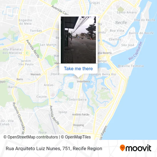 Rua Arquiteto Luiz Nunes, 751 map