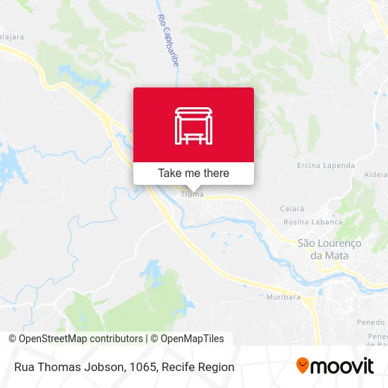 Rua Thomas Jobson, 1065 map