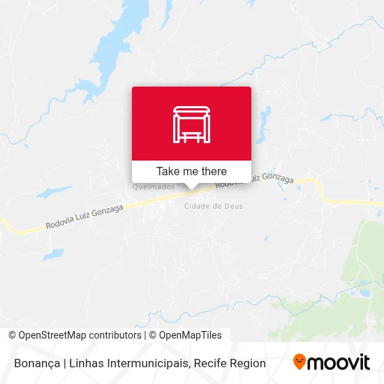 Bonança | Linhas Intermunicipais map