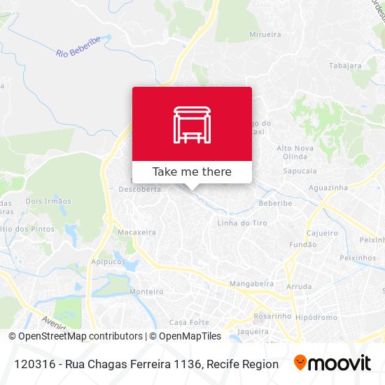 120316 - Rua Chagas Ferreira 1136 map