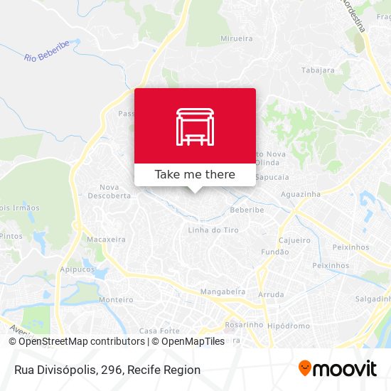 Rua Divisópolis, 296 map
