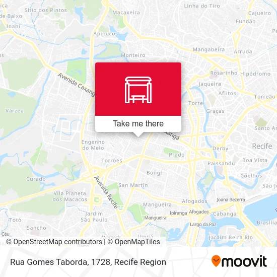 Rua Gomes Taborda, 1728 map