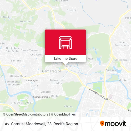 Av. Samuel Macdowell, 23 map