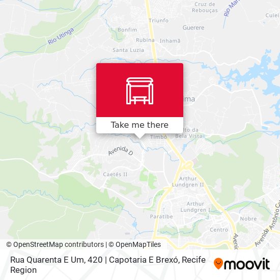 Rua Quarenta E Um, 420 | Capotaria E Brexó map