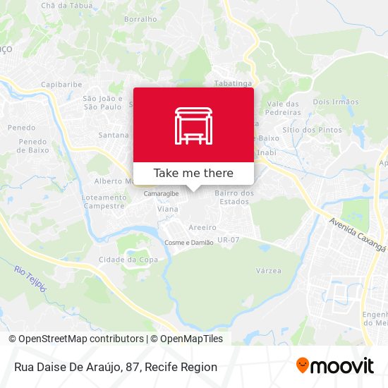 Rua Daise De Araújo, 87 map