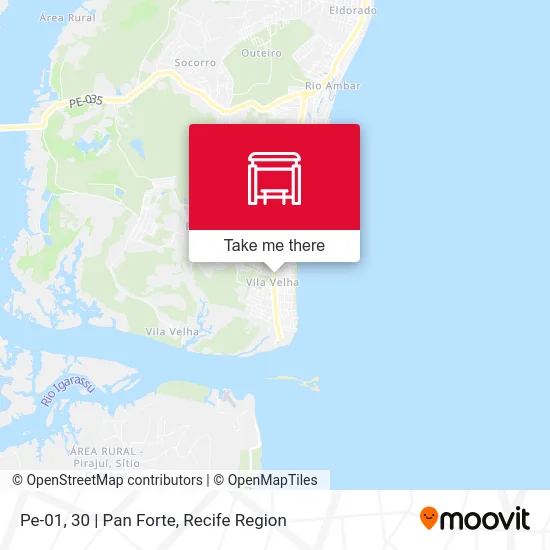 Pe-01, 30 | Pan Forte map