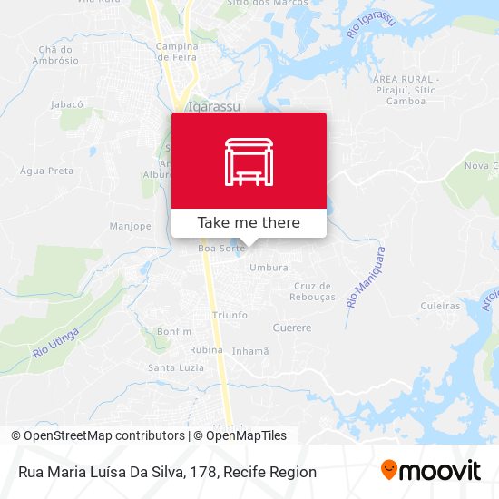 Rua Maria Luísa Da Silva, 178 map