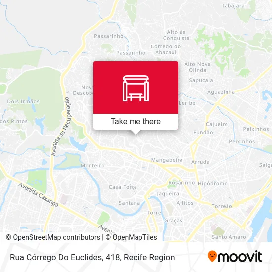 Rua Córrego Do Euclides, 418 map
