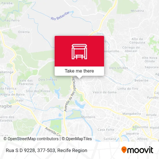 Rua S D 9228, 377-503 map