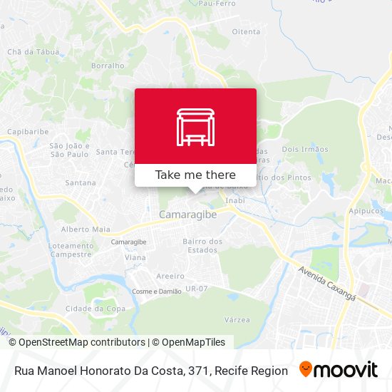Rua Manoel Honorato Da Costa, 371 map