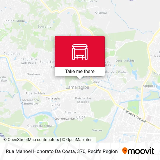 Rua Manoel Honorato Da Costa, 370 map