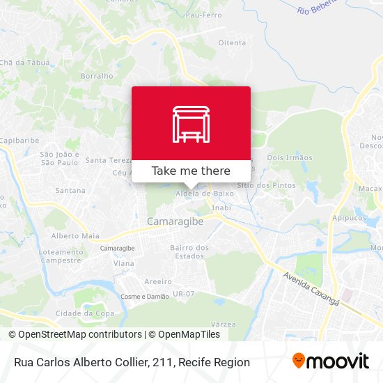 Rua Carlos Alberto Collier, 211 map
