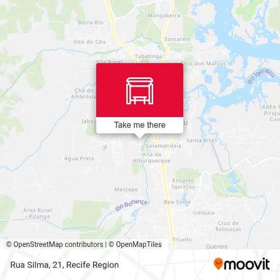 Rua Silma, 21 map
