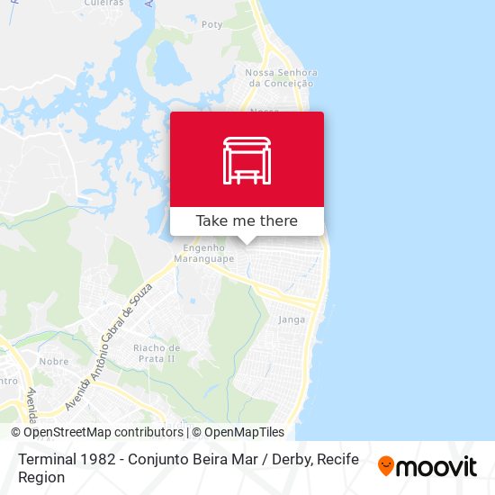 Terminal 1982 - Conjunto Beira Mar / Derby map