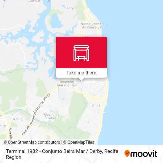 Terminal 1982 - Conjunto Beira Mar / Derby map
