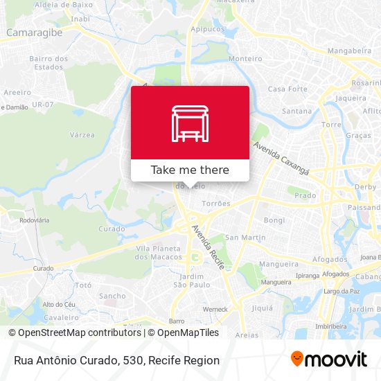 Rua Antônio Curado, 530 map