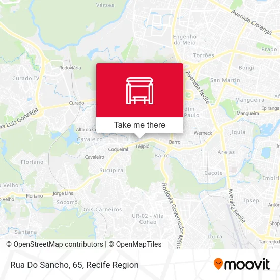 Rua Do Sancho, 65 map