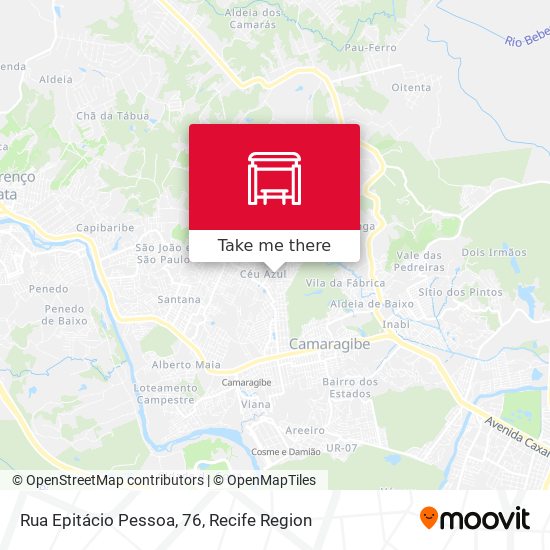 Rua Epitácio Pessoa, 76 map