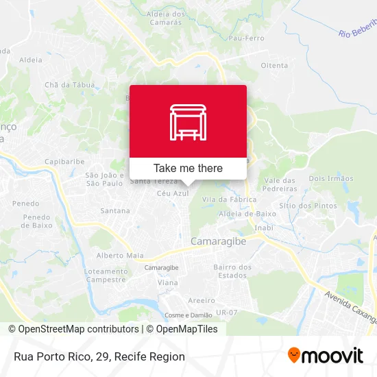 Rua Porto Rico, 29 map