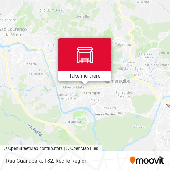 Rua Guanabara, 182 map