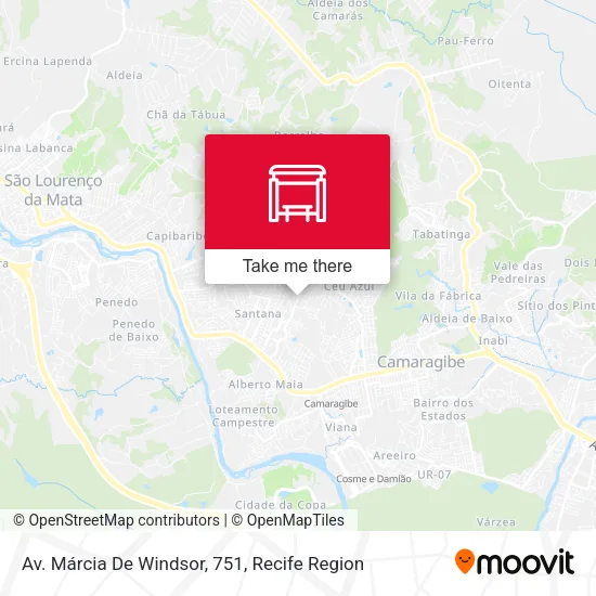 Av. Márcia De Windsor, 751 map