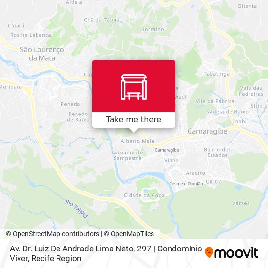 Av. Dr. Luiz De Andrade Lima Neto, 297 | Condomínio Viver map