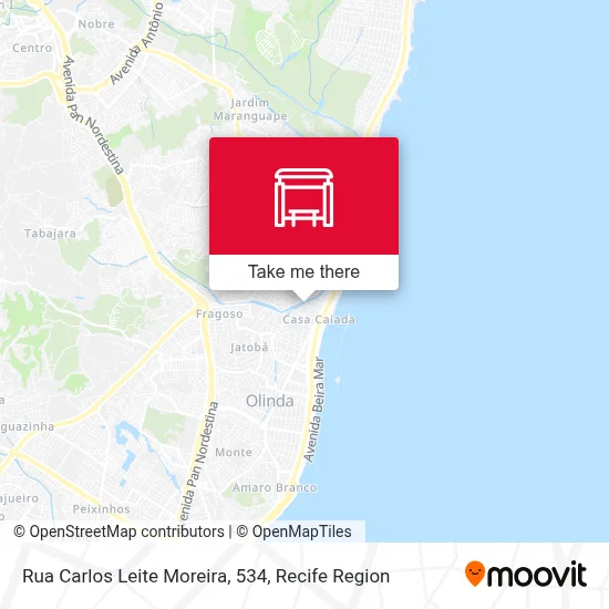 Rua Carlos Leite Moreira, 534 map