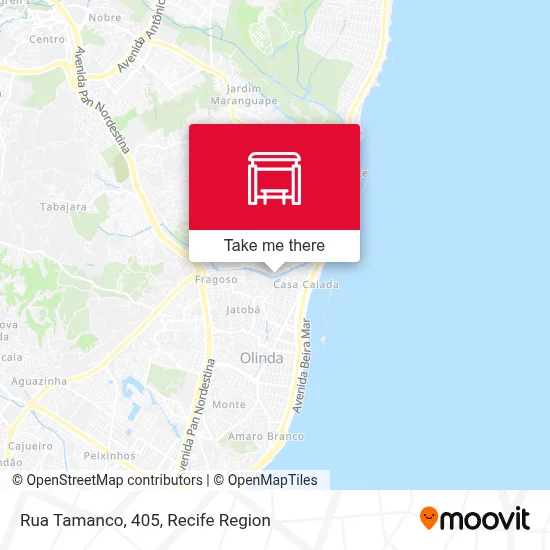 Rua Tamanco, 405 map