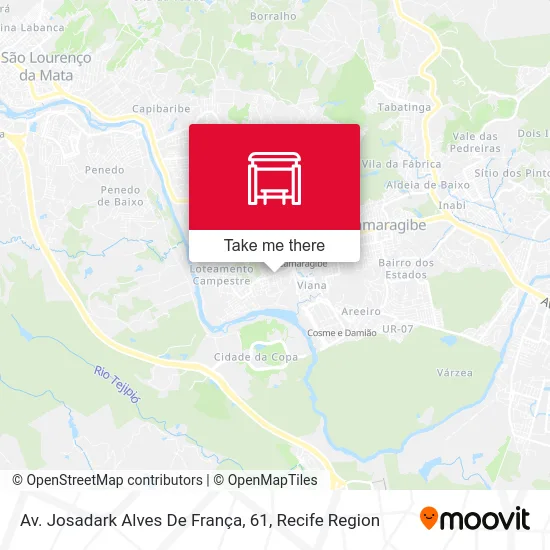 Av. Josadark Alves De França, 61 map