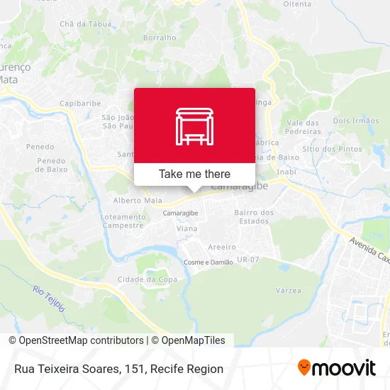 Rua Teixeira Soares, 151 map